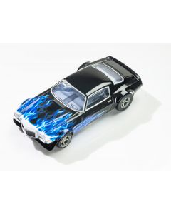 Camaro 1973 Wildfire Black + Blue